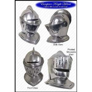 Medieval Knights Helmet   FULL SIZE ARMOR Sports 