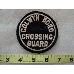  Colwyn Boro Crossing Guard patch 
