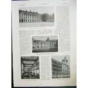  Architecture Boro Borotra Polytechnic French Print 1935 