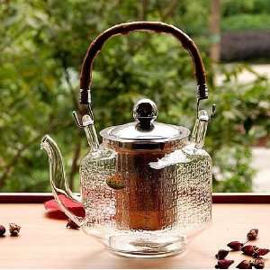   Teapot with Stainless Steel Infuser and External Pattern (600 ml, 2.6