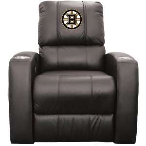  NHL Boston Bruins XZipit Home Theater Recliner with Logo 