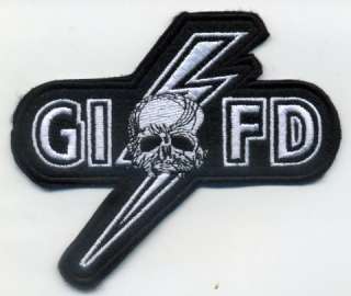 BLACK LABEL SOCIETY MEMBER FAN CLUB G.I.F.D. GIFD PATCH  
