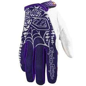  Troy Lee Designs Womens Ace VooDoo Gloves   Medium/Purple 