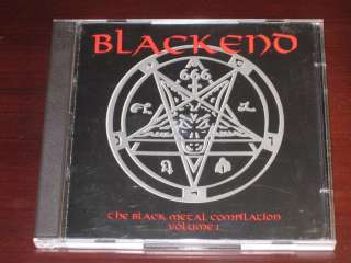 Blackend   The Black Metal Compilation Volume 1 CD Emperor   Mayhem 
