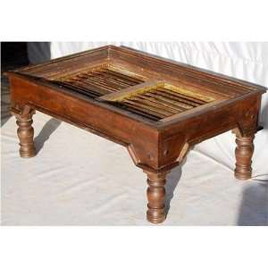  Solid Wood Hand Carved Antique Hertitage Coffee Table 
