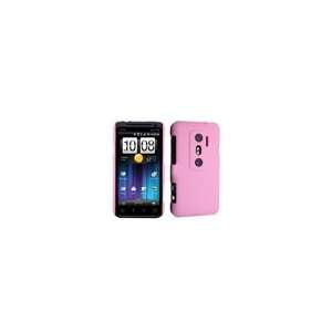  Htc Evo 3D Pink Back Protector Cover Cell Phones 
