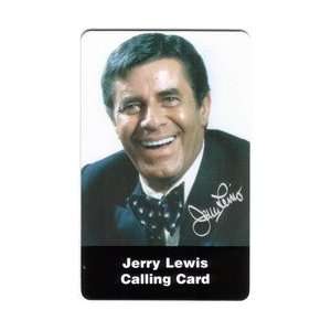  Collectible Phone Card 15m Jerry Lewis Close up Photo 