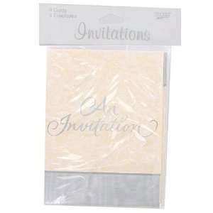  24 Packs of 8 Splendor Silver Invitations