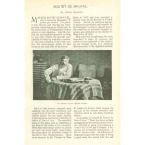  1899 Artist Boutet De Mouvel illustrated 