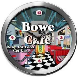  BOWE 14 Inch Cafe Metal Clock Quartz Movement Kitchen 