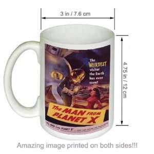 The Man From Planet X Vintage Movie COFFEE MUG  Kitchen 