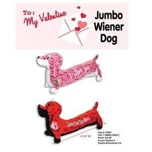  Novelty 27863 Jumbo Weiner Dog Set of 4 Toys & Games