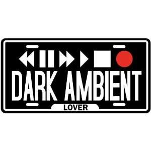  New  Play Dark Ambient  License Plate Music Kitchen 