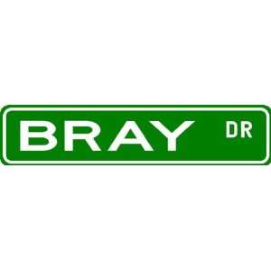  BRAY Street Sign ~ Family Lastname Sign ~ Gameroom 