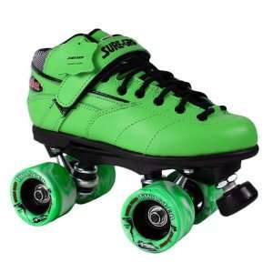   Sure Grip Rebel Twister Roller Skates   Green Boot