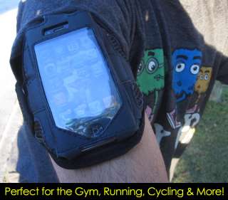 BLUE Running Sport ARMBAND Gym Holder for iPhone 4  