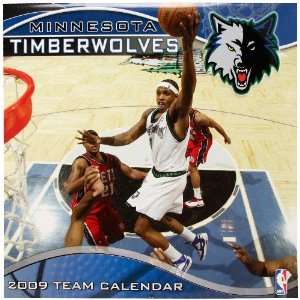 Minnesota Timberwolves 2009 Team Calendar  Sports 