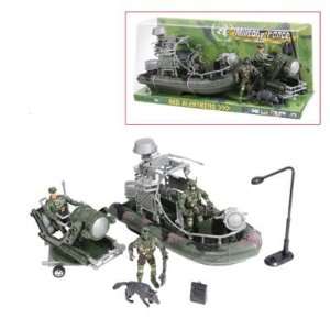  Military Force Amphibious Toy Military Camouflage Play Set 