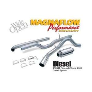  MagnaFlow Diesel 4 Inch Turbo Back Exhaust System, for the 