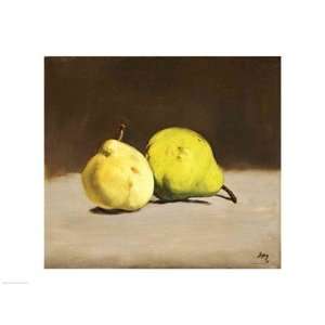   Pears, 1864 Finest LAMINATED Print Edouard Manet 24x18
