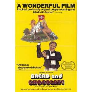  Bread And Chocolate (1973) 27 x 40 Movie Poster Style A 