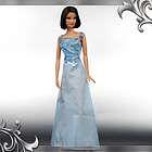 D2243 BN Blue Fashion Party Dress for Barbie FR  