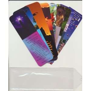 Religious Bookmarks Lot of 9 Different with Sleeve Includes Lords 