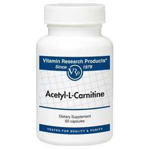  VRP   Acetyl L Carnitine   500 mg 60 capsules Health 