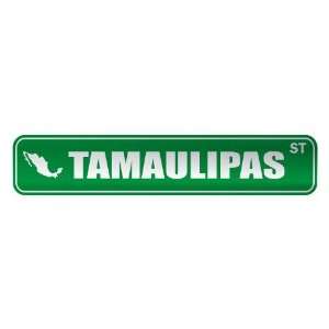   TAMAULIPAS ST  STREET SIGN CITY MEXICO