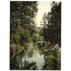  Canal walk,Llangollen,Wales,c1895