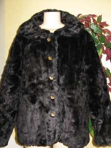womens winter faux fur coat jacket plus size 1X 2X 3X  