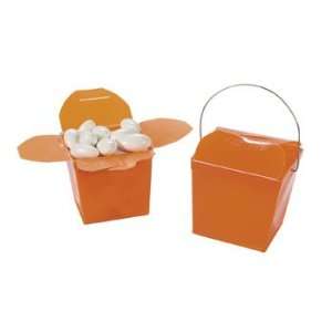  Orange Takeout Boxes   Party Decorations & Pails & Baskets 