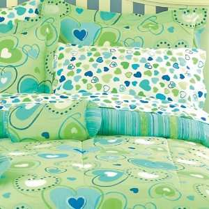    Sprinkle 7  or 9 Pc Bedding Set Accent Pillows