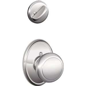 Schlage F57AND625WKF Keyed Entry Bright Chrome