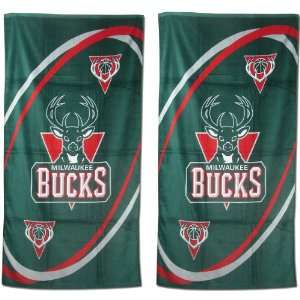  Mcarthur Milwaukee Bucks 2 Pack Beach Towel Sports 