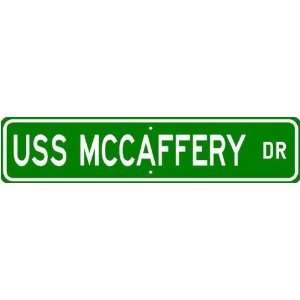  USS MCCAFFERY DD 860 Street Sign   Navy