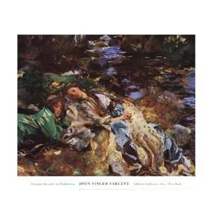 The Brook by John Singer Sargent 30x24