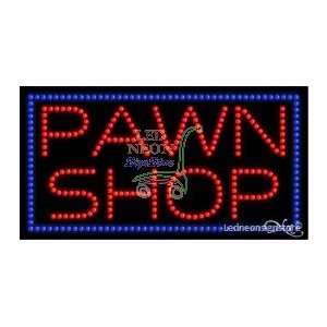 Pawn Shop LED Business Sign 17 Tall x 32 Wide x 1 Deep