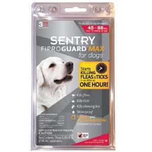 Fiproguard Max for Dogs 45 88 lbs 6 tubes per pack