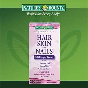 Natures Bounty Hair Skin Nails Multivitamin 150 Caplet  