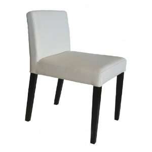   Chair by Mobital   White Brown Leather (Yale C)