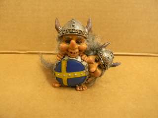 Norwegian Swedish Troll Viking Couple  