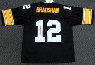 Terry Bradshaw Autographed Signed Mitchell Ness Steelers Jersey PSA 