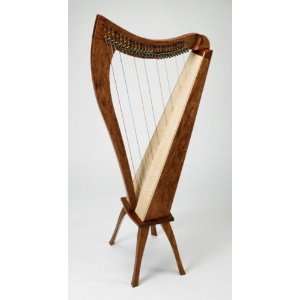  Dusty Strings Bubinga FH26 26 String Harp with Bag 