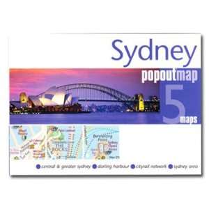  Sydney, Australia PopOut Map