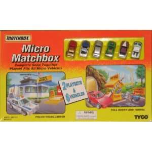   Matchbox Police Headquarters and Toll Booth and Tunnel Toys & Games