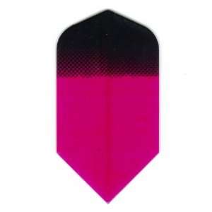  25 Sets #3191 AmeriThon Black/Pink Tinted Dart Flights 