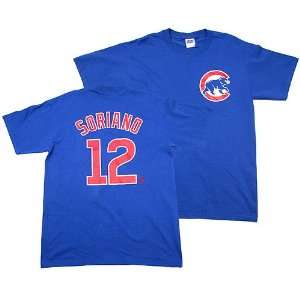    Alfonso Soriano Cubs MLB Prostyle Player T Shirt