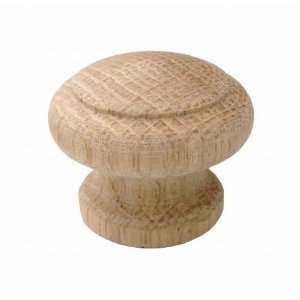  1 X Swish Solid Oak 35mm Knob.