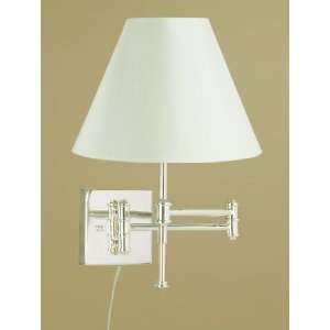  State Street Swing Arm Wall Sconce with Classic Shade in 